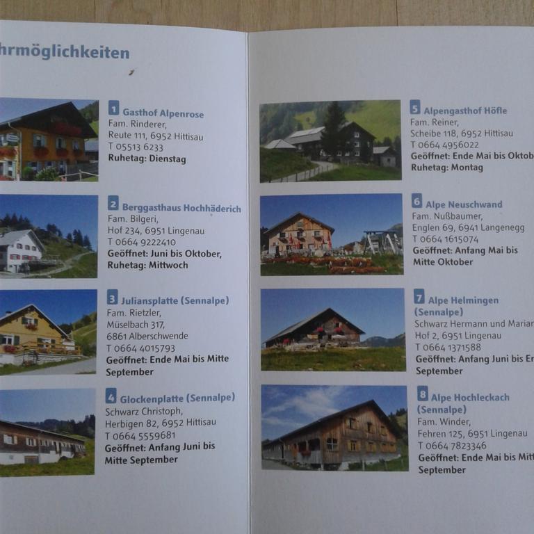 Jausenstation Neuschwand Villa Hittisau Exterior photo